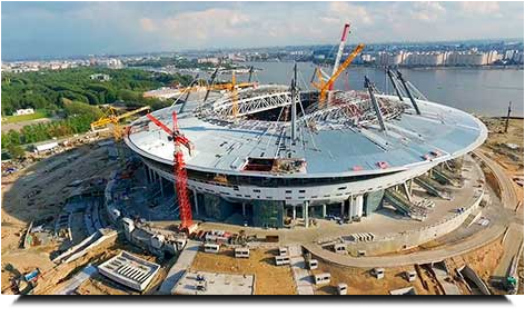Стадион "Санкт-Петербург" на о.Крестовский
